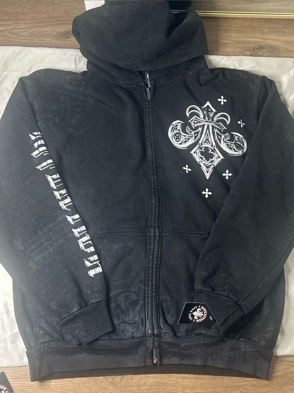 Affliction COURAGE ZIP HOOD